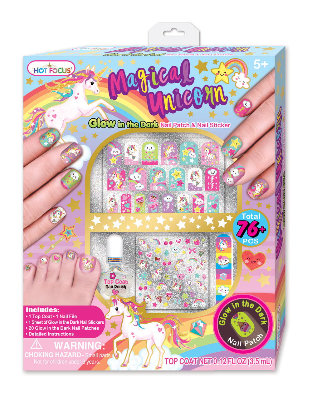 glow in the dark nail stickers