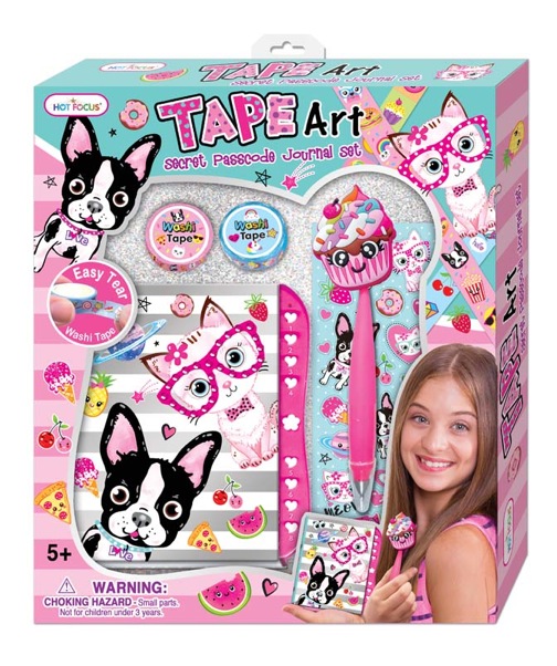 Tape Art Secret Password Journal Set Best Pals Australian Toy Sales