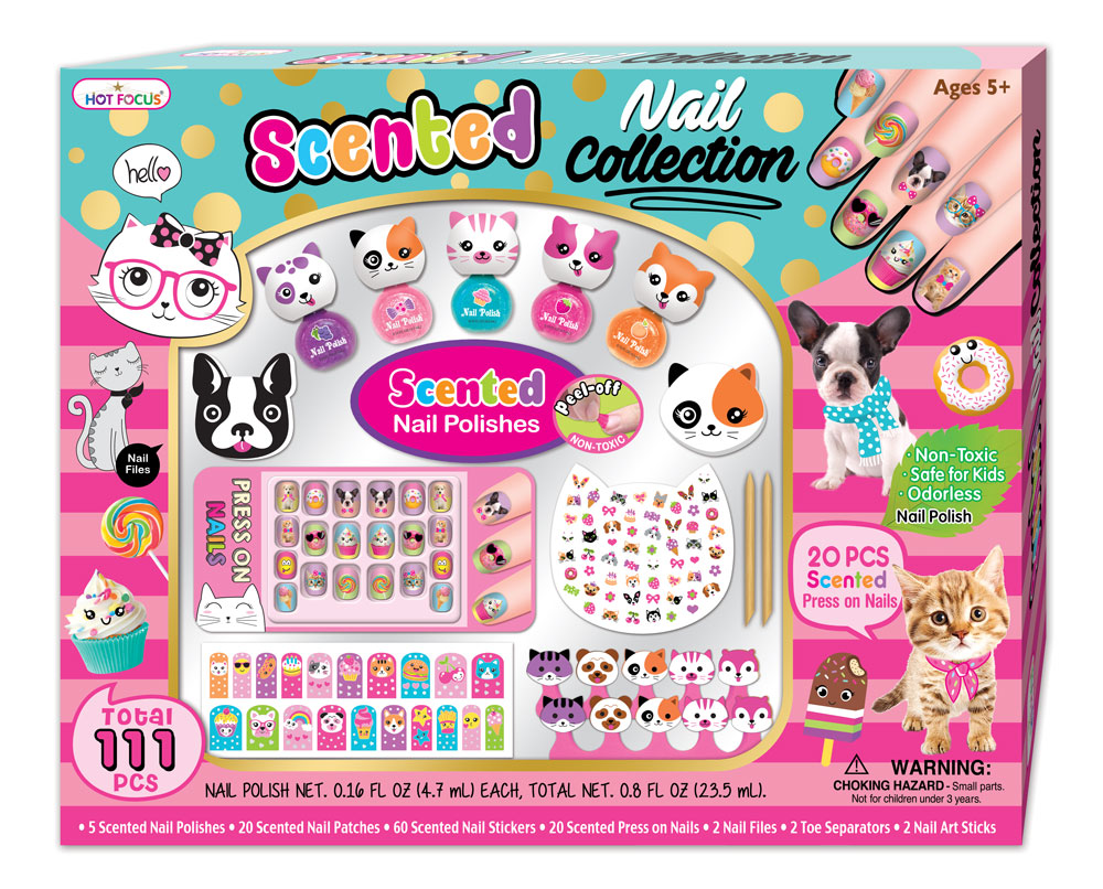 Scented Nail Collection – Friendly Characters – Australian Toy Sales
